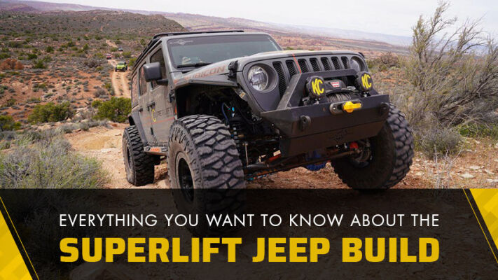 Everything You Want to Know About the Superlift Jeep Build