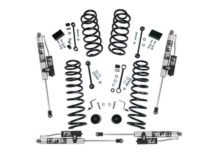 2.5 in Jeep Lift Kit | Wrangler JL 2-door | with Shock Extensions, Shadow, Fox 2.0, Fox 2.0 Reservoir, or King 2.0 Shocks Gallery 6