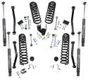 4 in Jeep Lift Kit | Wrangler JLU 4-door | with Shock Extensions, Shadow, Fox 2.0, Fox 2.0 Reservoir, or King 2.0 Shocks Gallery 2