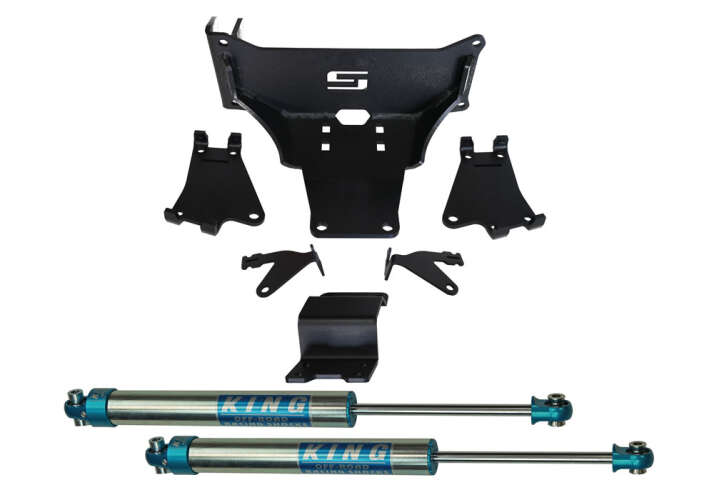 Dual Steering Stabilizer Kit | King - 05-22 F-250/350 4WD - No Lift Required Gallery