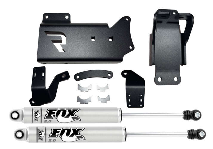 Dual Steering Stabilizer Kit | Fox 2.0 Cylinders - 14-25 Ram 2500/3500 4WD Gallery
