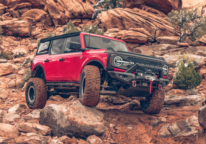 2in Ford Lift Kit - 21-25 Bronco w/ Sasquach Package Gallery 3