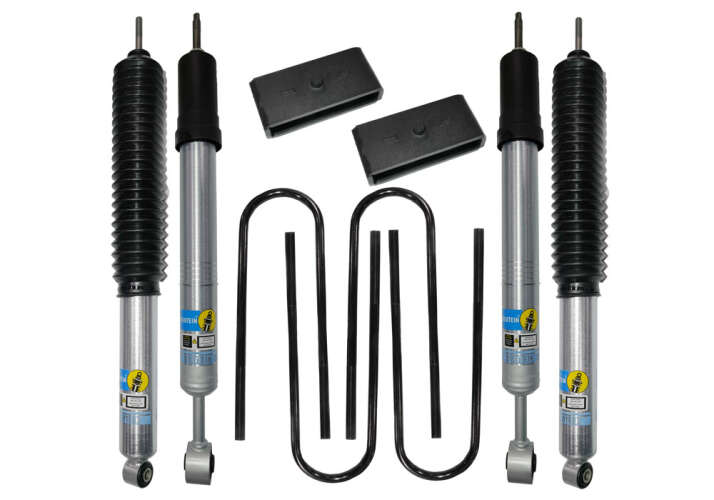 2in 16-23 Toyota Tacoma Lift Kit with Bilstein Front Struts and Rear Shocks Gallery