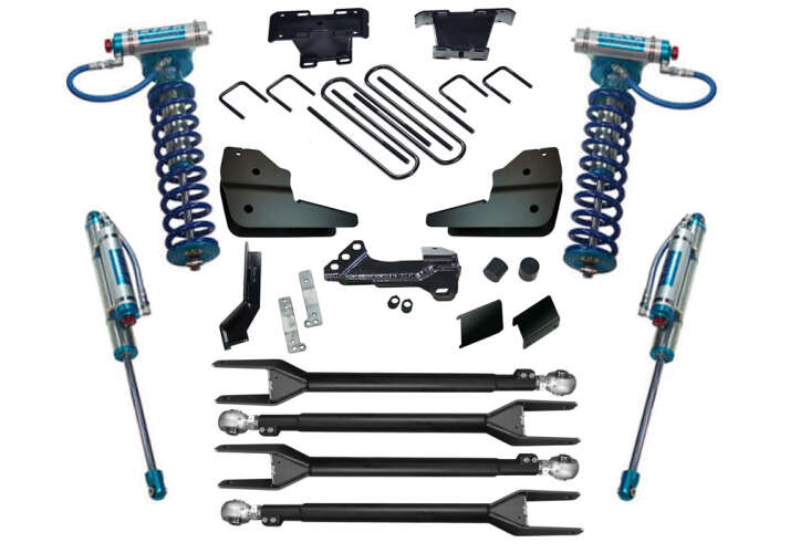 4in Ford Lift Kit | 4-Link Kit - 2023-2024 4WD Diesel Gallery 5