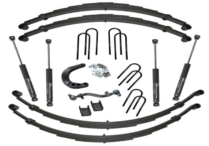 8in Chevy/GMC Lift Kit | Rear Spring Kit Gallery