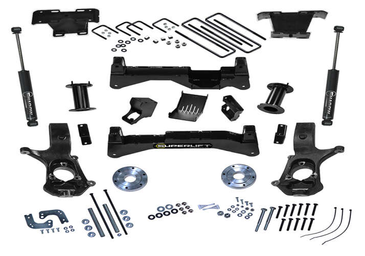 8in Chevy/GMC Lift Kit | Cast Steel Control Arms Gallery