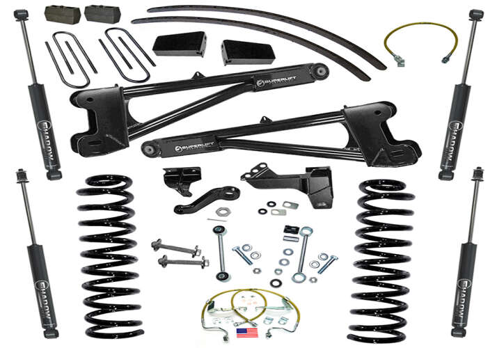 8in Ford Lift Kit - 05-07 F250/350 | w/Replacement Radius Arms Gallery