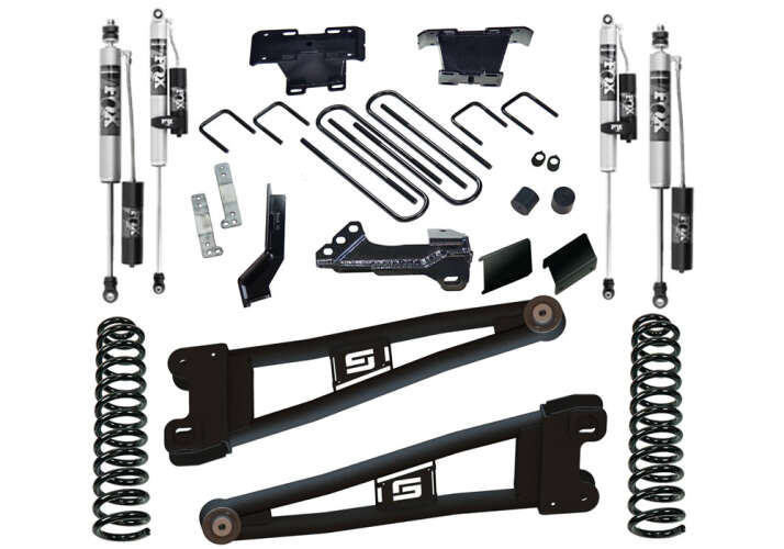 4in Ford Lift Kit | 2023-2024 F250/350 4WD Diesel w/ Replacement Radius Arms Gallery 3