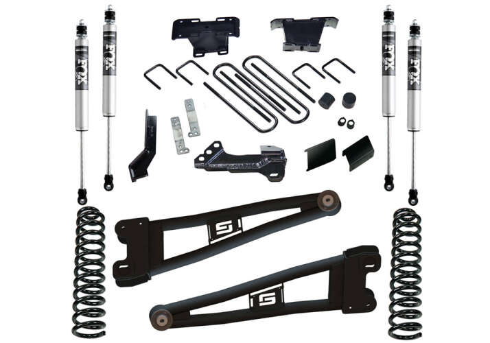 4in Ford Lift Kit | 2023-2024 F250/350 4WD Diesel w/ Replacement Radius Arms Gallery 2