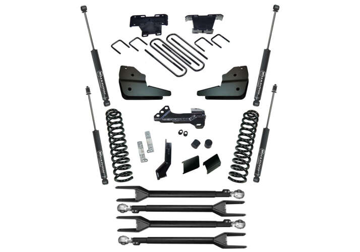 4in Ford Lift Kit | 4-Link Kit - 2023-2024 4WD Diesel Gallery 1