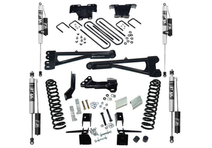 4in Ford Lift Kit |Diesel w/ Replacement Radius Arms Gallery 3