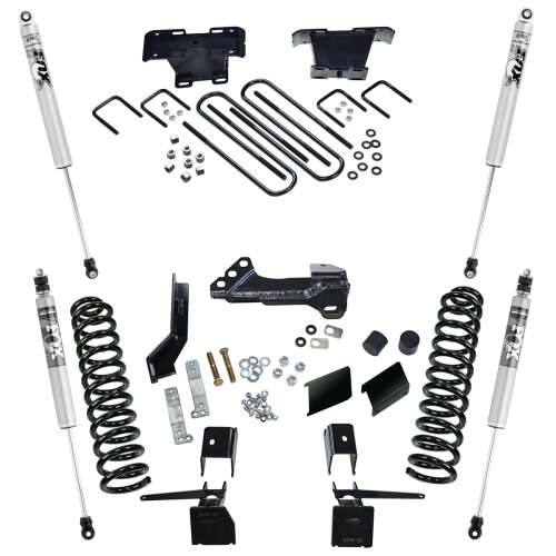 4in Ford Lift Kit |Diesel w/ Replacement Radius Arms Gallery 2