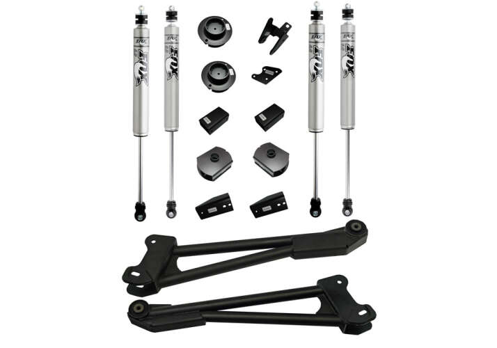 2.5 in Ram 19-24 2500 Lift Kit w/ Replacement Radius Arms Gallery 2