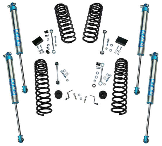 2.5 in Jeep Lift Kit | Wrangler JL 2-door | with Shock Extensions, Shadow, Fox 2.0, Fox 2.0 Reservoir, or King 2.0 Shocks Gallery 4