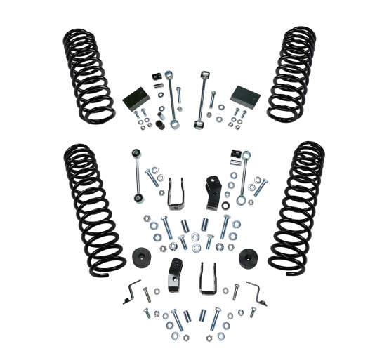 2.5 in Jeep Lift Kit | Wrangler JL 2-door | with Shock Extensions, Shadow, Fox 2.0, Fox 2.0 Reservoir, or King 2.0 Shocks Gallery 1